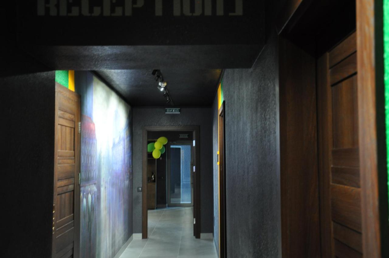 Full House Capsule Hostel Rivne Exterior photo A corridor in a love hotel in Tokyo